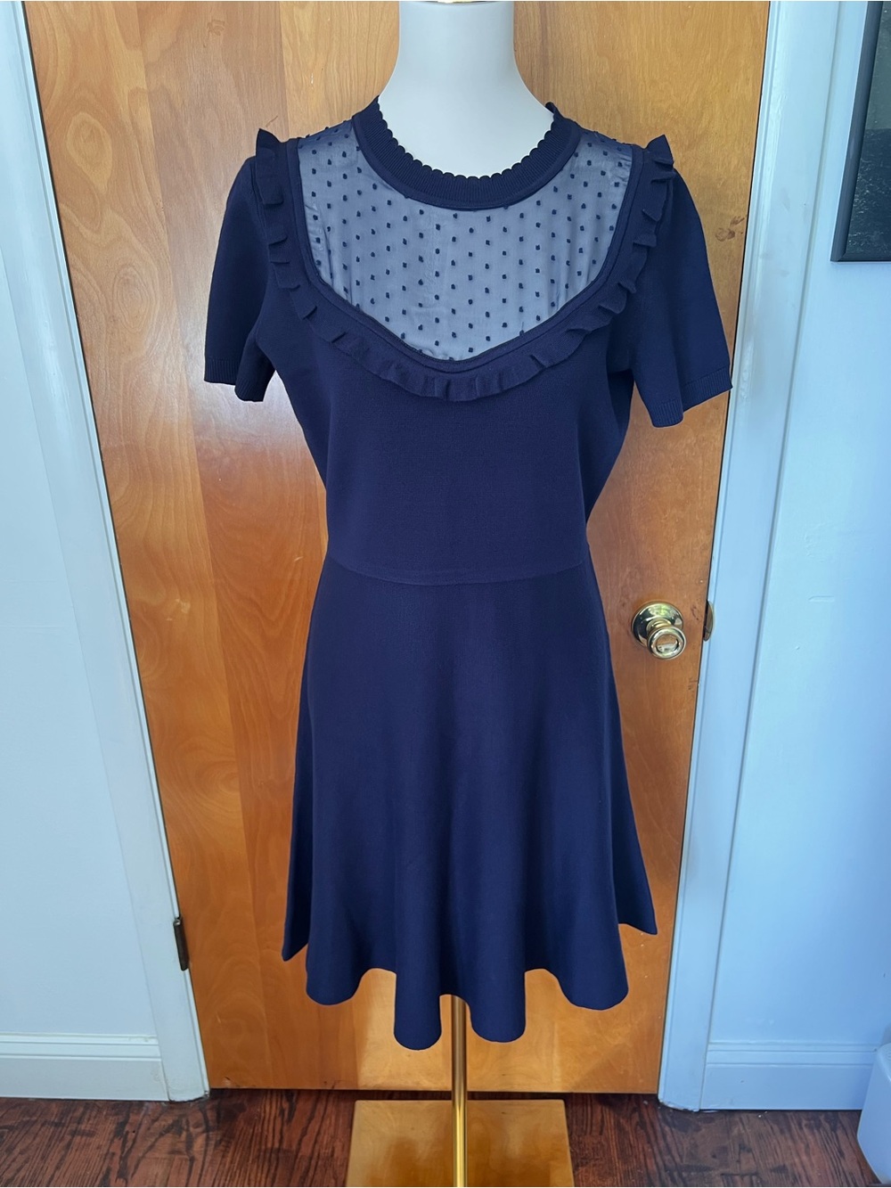 Draper James Yoke A-Line sweater dress, size medium